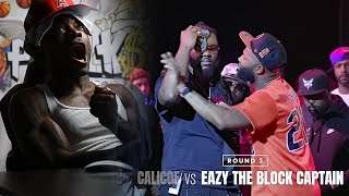 EAZY THE BLOCK CAPTAIN VS CALICOE Go The F@%K OFF😳 SMACK/URL #SummerMadness12 BATTLE - REACTION
