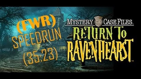 Return to Ravenhearst Any% Speedrun (35:23) [FWR]