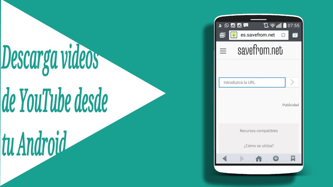 [TUTO] Descarga videos desde tu android - YouTube