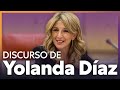 Discurso de Yolanda Díaz en la reunión del grupo parlamentario Unidas Podemos.