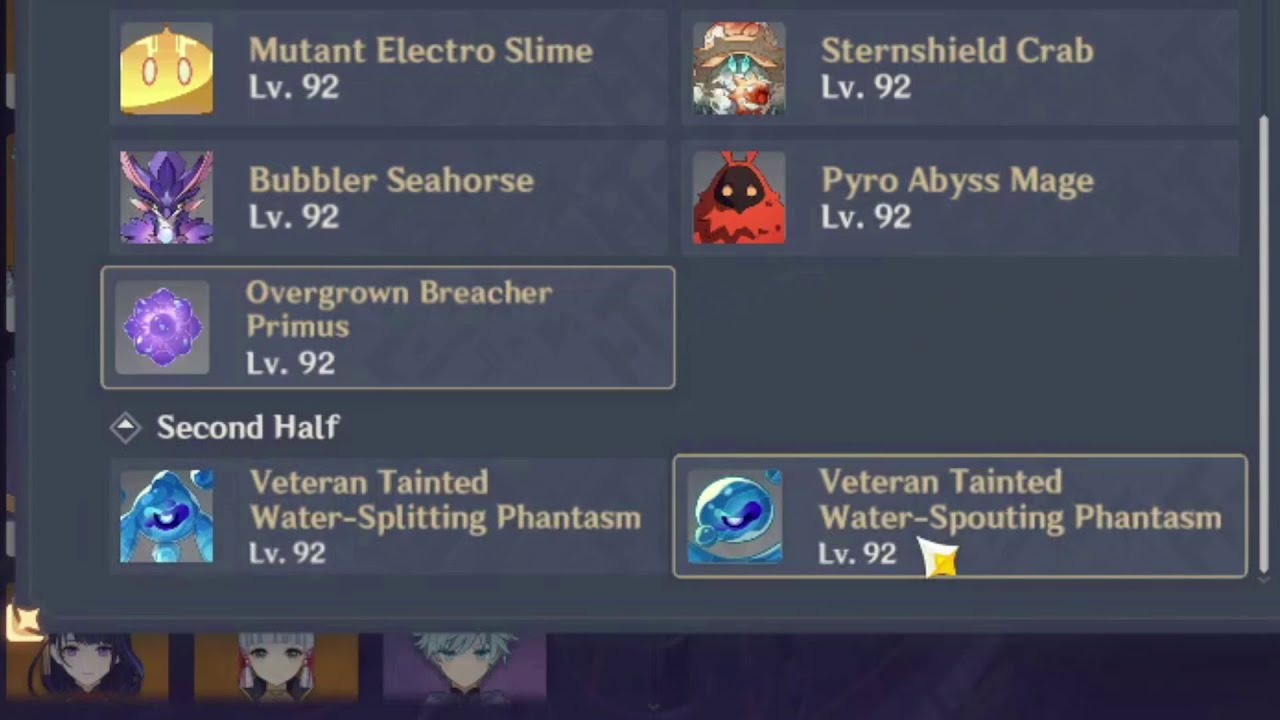 my Spiral Abyss Floor 11 nightmare