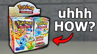 I bought a Prismatic Evolutions Booster box for $13... 💀