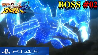 Naruto Ultimate Ninja Storm 4 | BOSS Battle #02 | Hashirama (Wood Golem) VS Madara (Kurama Susano'o) screenshot 5
