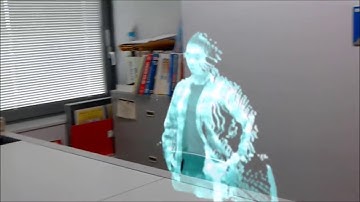 Holoportation Lite: Visualization of 3D Image Recorded by Kinect