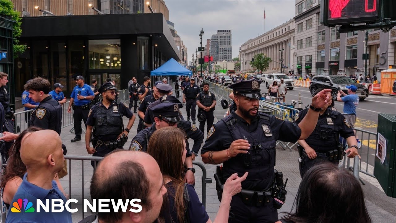 High security for NBA Finals game around Madison Square Garden after clashes