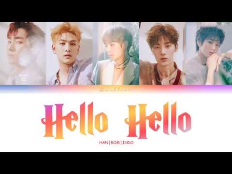 NU'EST (뉴이스트) - HELLO HELLO (HAN/ROM/INDO Color Coded Lyrics)