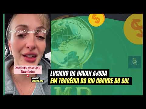 LUCIANO DA HAVAN LEVA HELICÓPTEROS PARA AJUDAR NA TRAGÉDIA DO RS