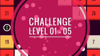CHALLENGE'S Lv.01 - Lv.05 | Game ONE MORE BRICK screenshot 1
