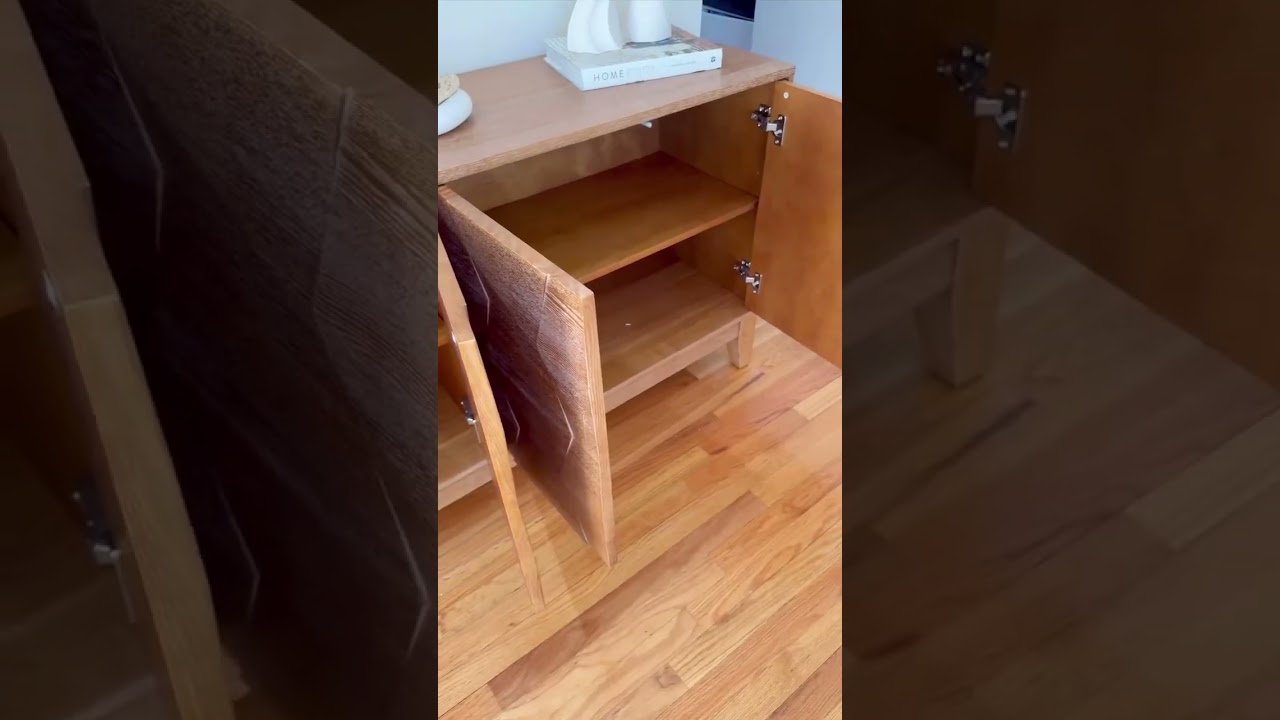 Hulala Home | Kamu 60'' Sideboard : Stylish Shoe Storage Cabinet Entryway Solution