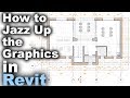 How to Jazz up Floor Plan Graphics in Revit Tutorial