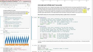 micros() and millis()