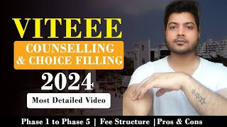 VITEEE 2024 Counselling | Choice Filling | Fee Structure | Phase 1, Phase 2, Phase 3, Phase 4 & 5