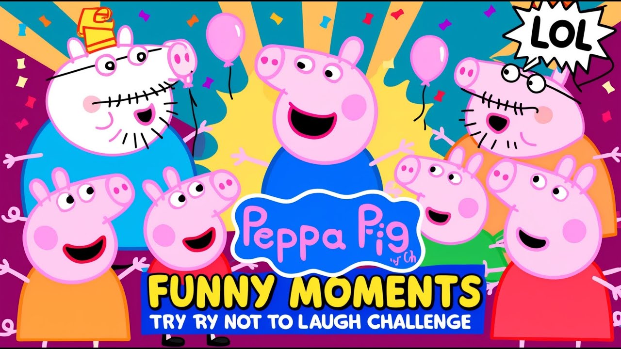 Peppa Pig Funny Moments Compilation | Try Not to Laugh Challenge ...