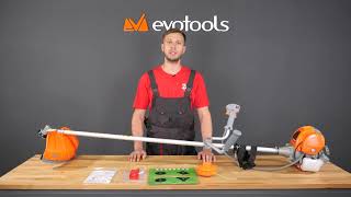 Motocoasa Evotools BC 389