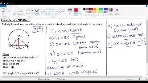 Class 9 Circles Ex 17 A (part 1 of 2)