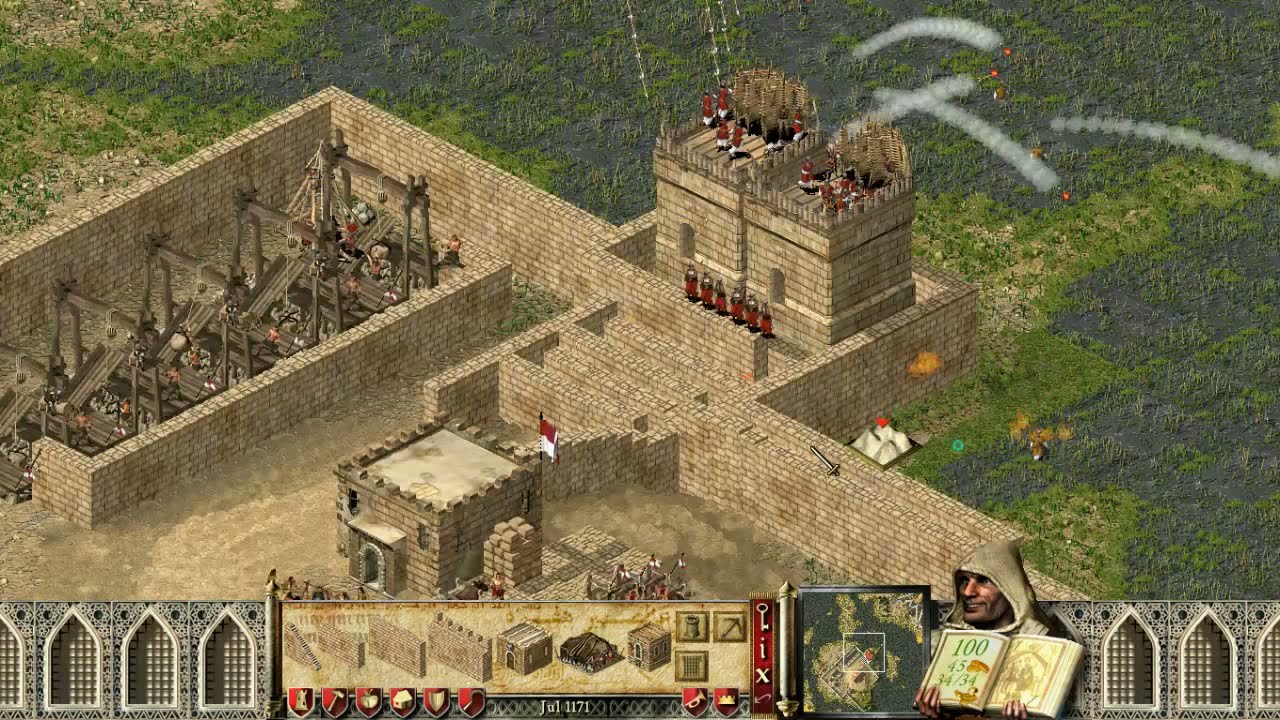 Stronghold Crusader Extreme Without POWER BAR ! #5 Swampy Island Gameplay Indonesia