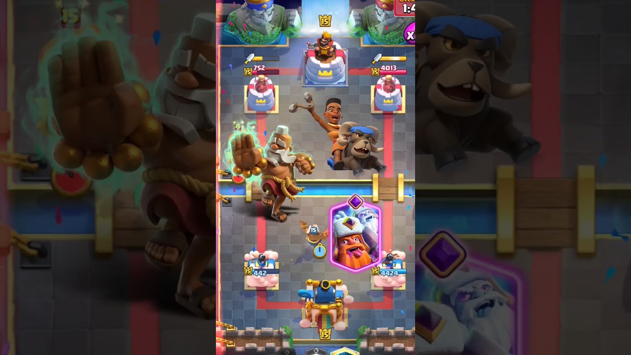 New Monk deck 😱 in clash royale 