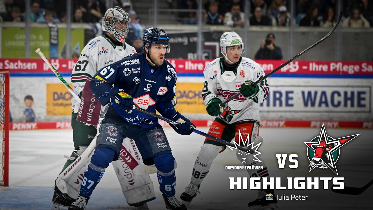 Dresdner Eislöwen vs Starbulls Rosenheim - Highlights