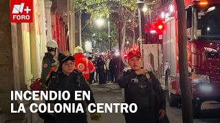 Fire today in CDMX Historic Center: What caused the blaze