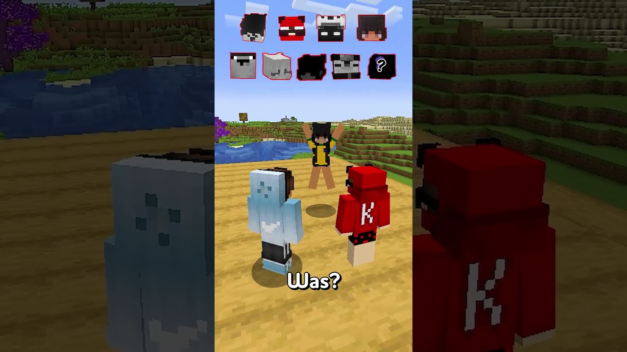 Minecraft, aber du darfst nicht auf den falschen Block springen! 