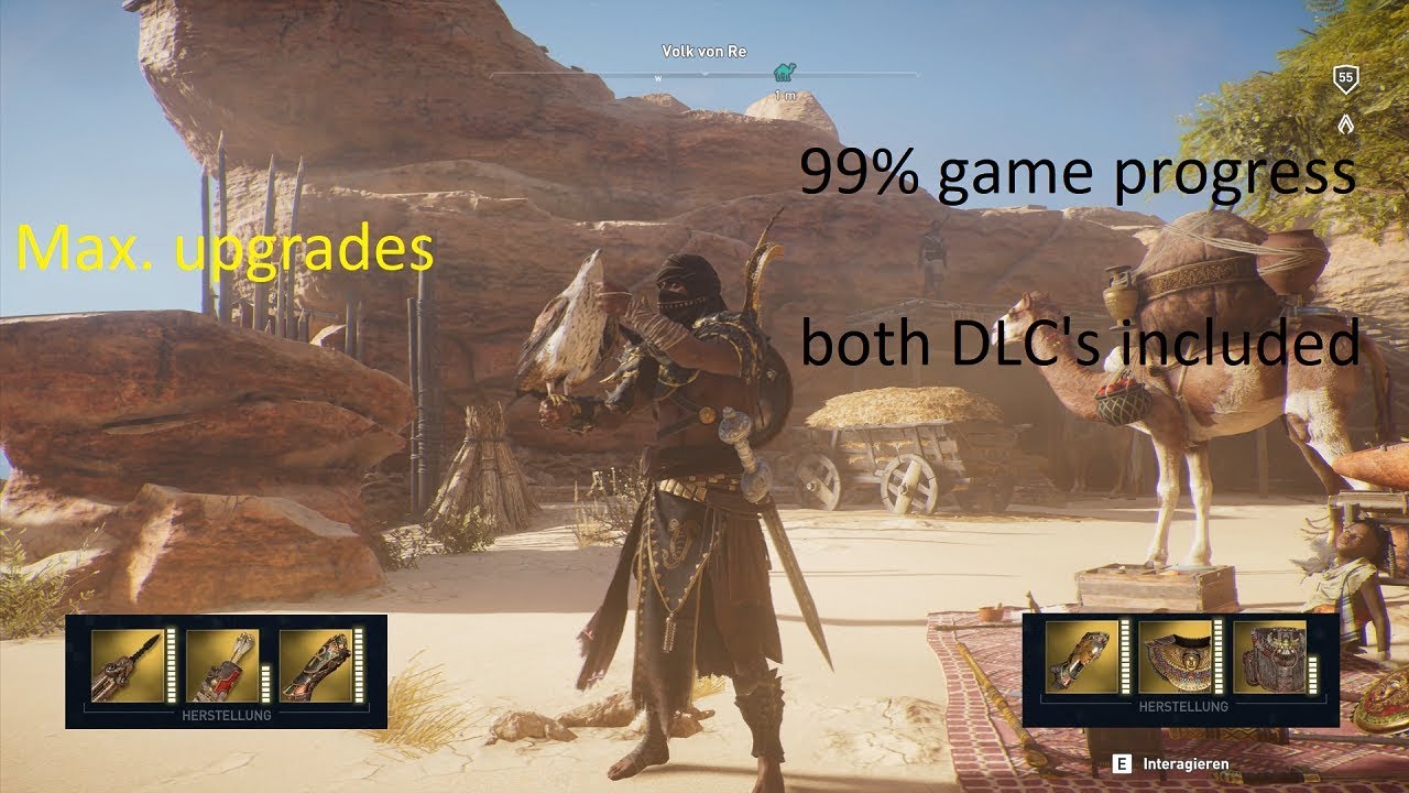 ASSASSINS CREED ORIGINS + BOTH DLC