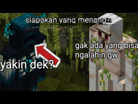 4 mob terkuat yang ada di minecraft #minecraft