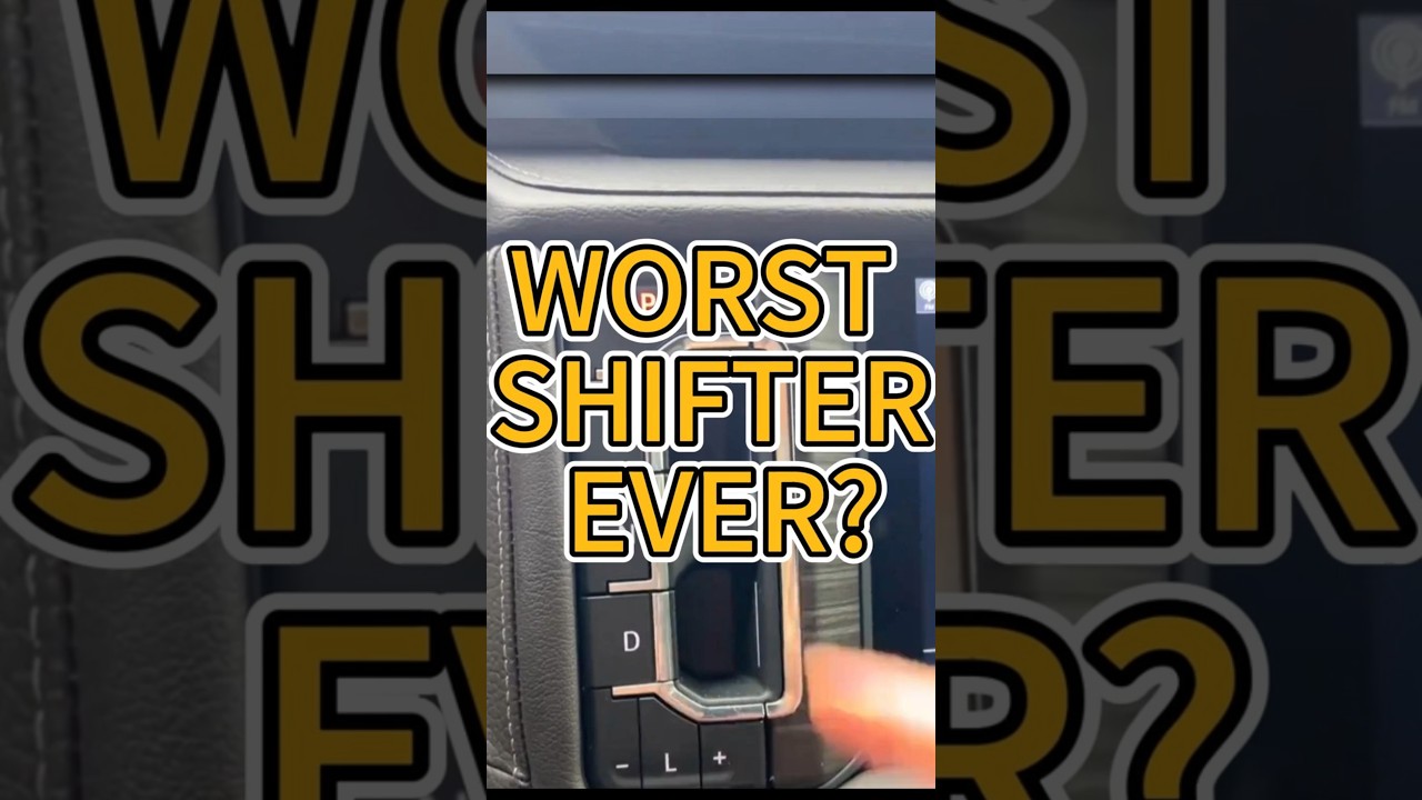 The Absolute Worst Gear Shifter Ever Designed? 