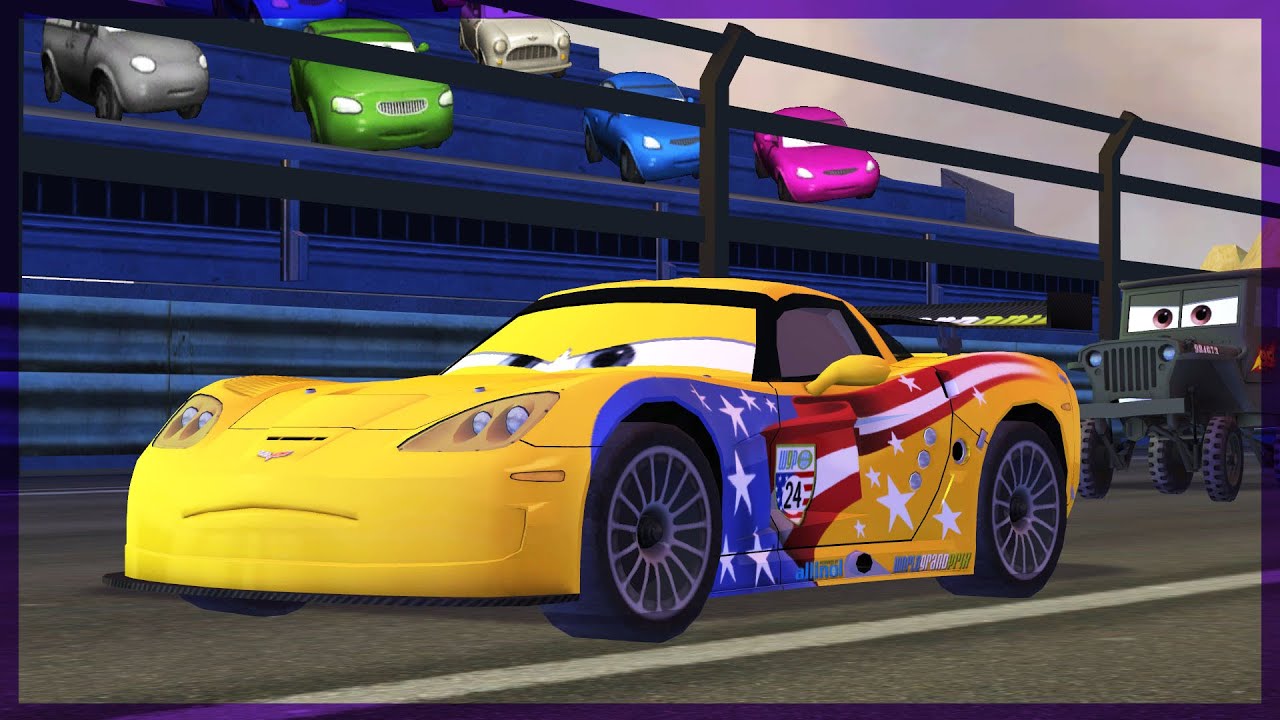 Cars 2 The Video Game | Jeff Gorvette - Mountain Run