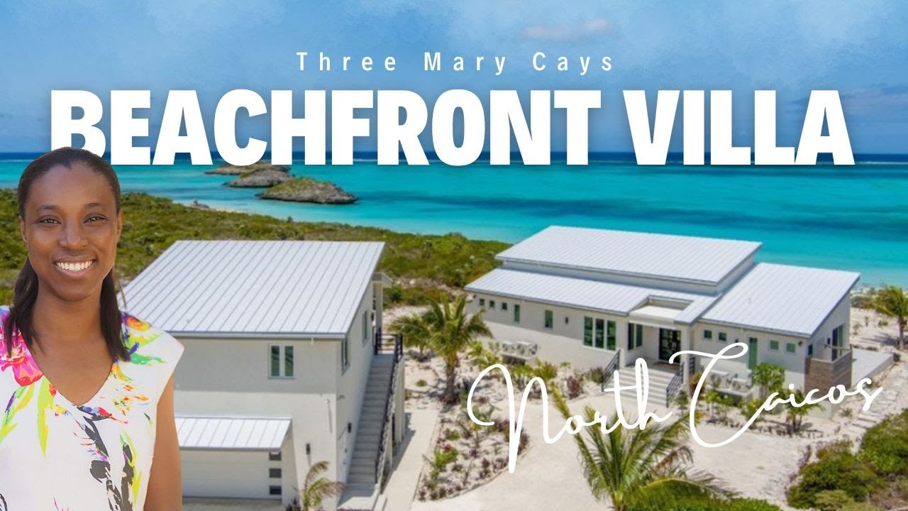 Beachfront Villa and guest villa | North Caicos | Real Estate with Vernica Delancy