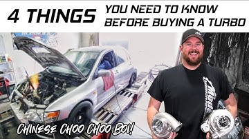 4 Things You Need To Know Before Buying A Turbo | Turbocharger 101