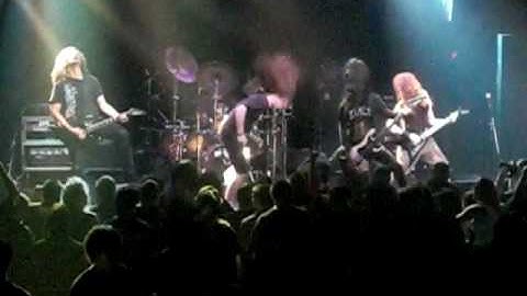 Warbringer - Living In A Whirlwind LIVE in New York City 06-17-10