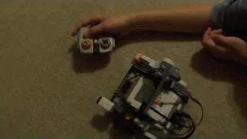 Lego Mindstorms NXT 2.0 IR Seeker Sensor, Test 1