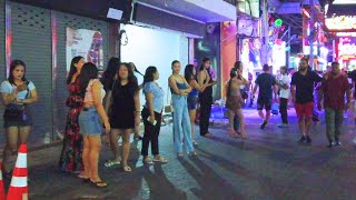 Pattaya walking street so many freelancers - try your luck here for pretty faces - Pattaya 2023