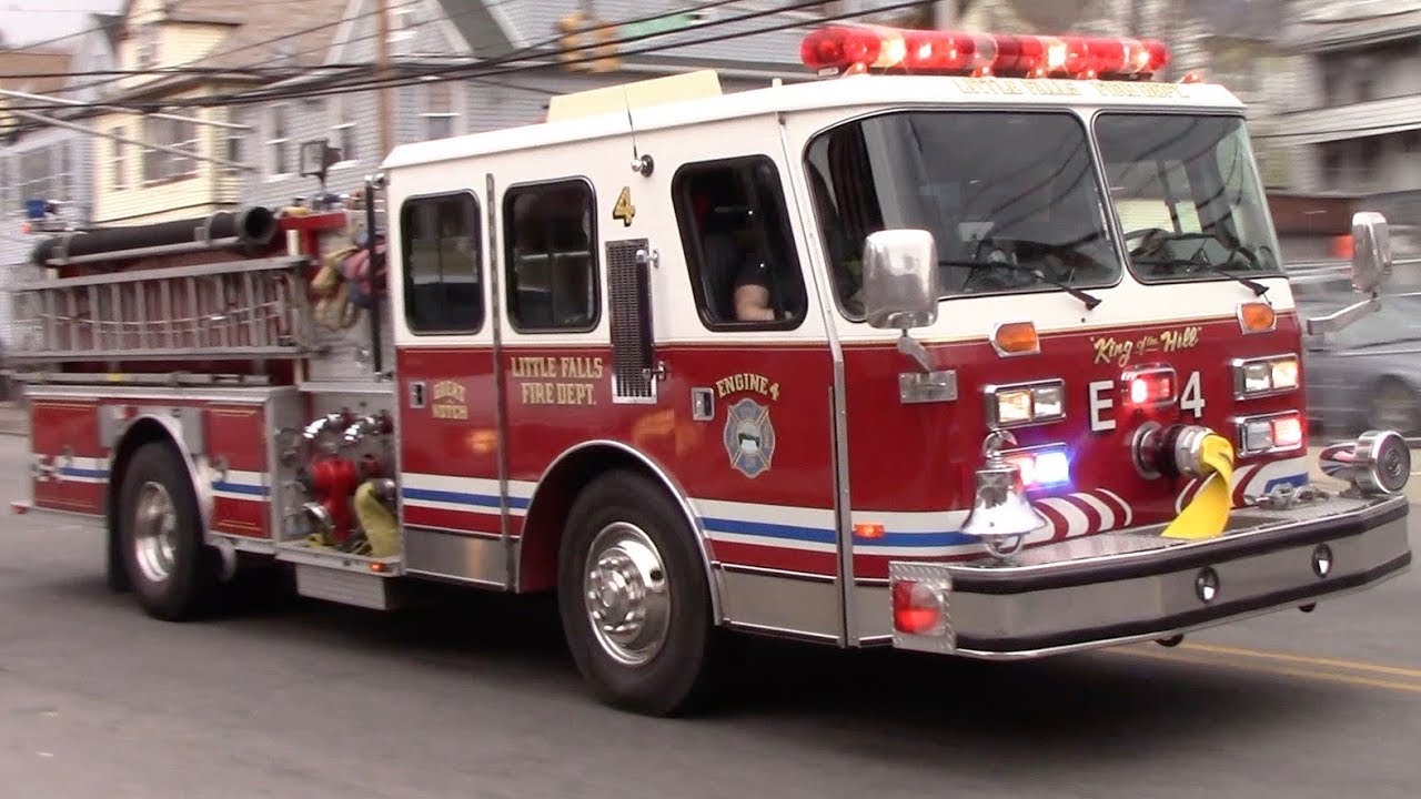 Little Falls Fire Department Engine 4 Responding 4-12-18