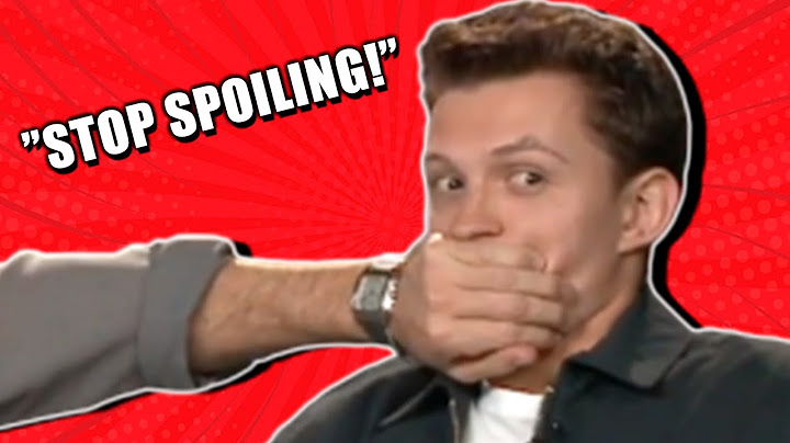 tom holland spoiling marvel movies for 13 minutes straight