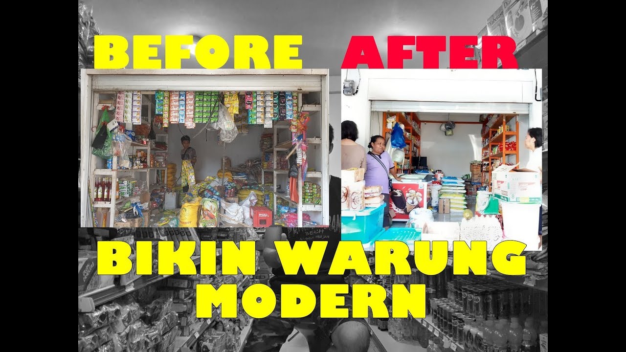  10 BIKIN WARUNG  TRADISIONAL JADI MODERN  YouTube