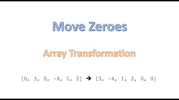 Move Zeroes