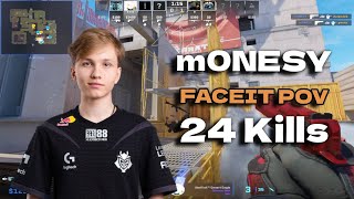 m0NESY 24 Kills w/ VOICE COMMS (Vertigo) FACEIT Ranked May 05, 2024 | CS2 POV