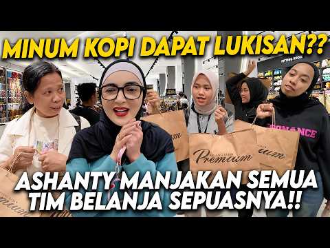 SHOP UNTIL YOU DROP!!! THE WHOLE TEAM CAN TAKE WHATEVER THEY WANT!! ASHANTY IS TOTALLY SHOCKED!!