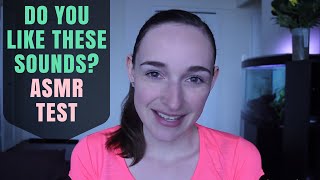 ASMR Trigger Test - What Makes You Tingle