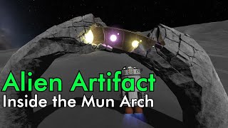 Alien Anomaly Inside The Mun Arch Leading To Ksp2