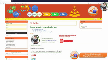 Hướng dẫn tạo bài giảng chuẩn SCORM để đưa lên trang web dạy học trực tuyến
