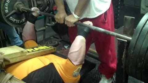 Joey Smith - Week 7 Day 2 Bench-Press Shirted Max Day - Cube Training @ NeboBarbell 1/02/13