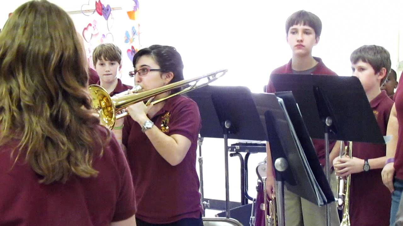 Jazz Band 25 or 6 to 4. Trombone Girl solo YouTube