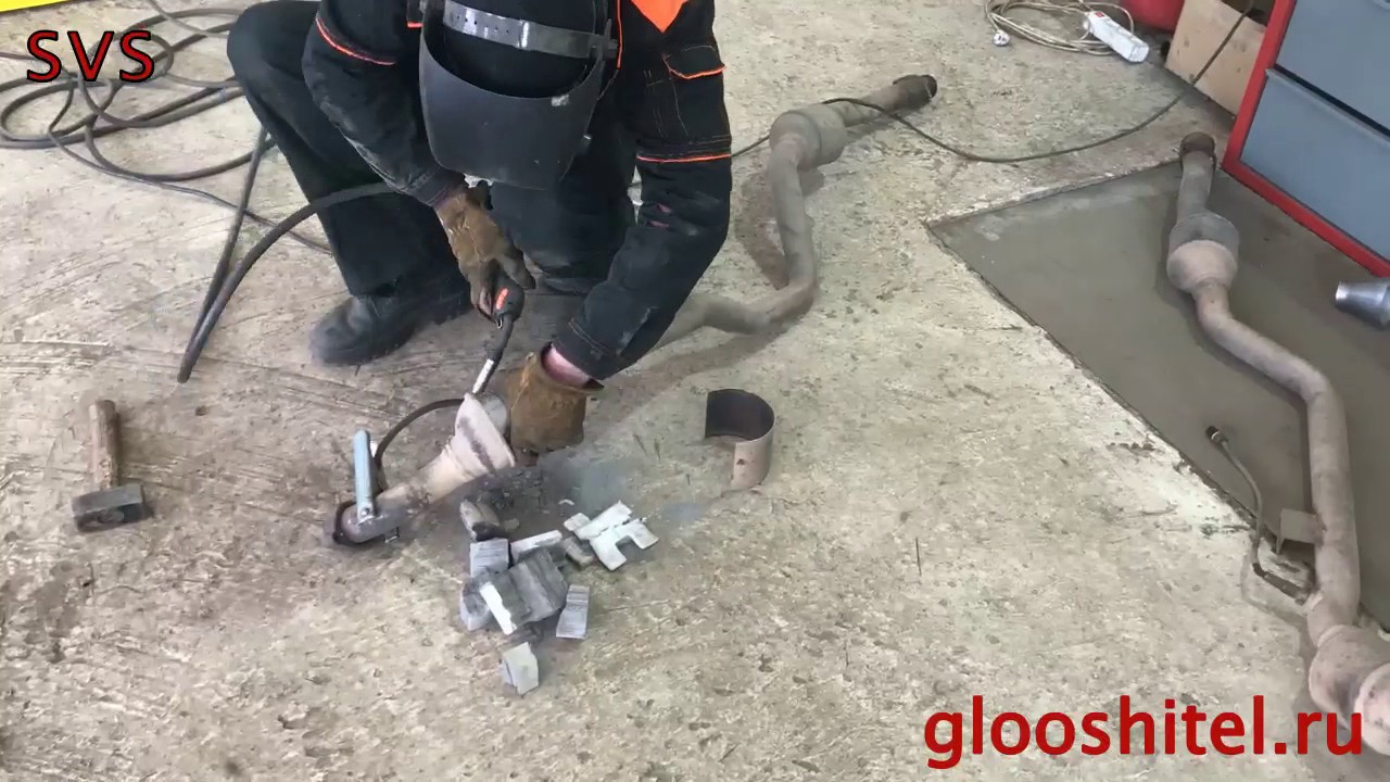 Установка катализатора - YouTube