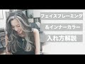 【ハイライト&インナーカラー】デザインカラーを楽しむブリーチテクニック[美容師向け][超簡単][初心者向け][カット動画]
