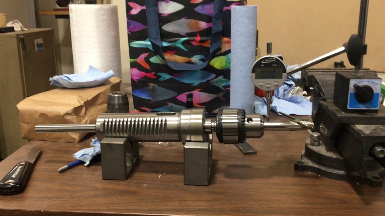 Victoria Makerspace User: Checking Drill Press Spindle Runout