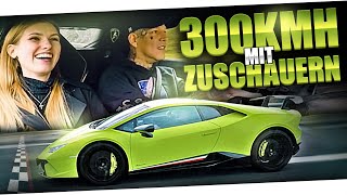 Zuschauer im Lamborghini mitnehmen | MontanaBlack