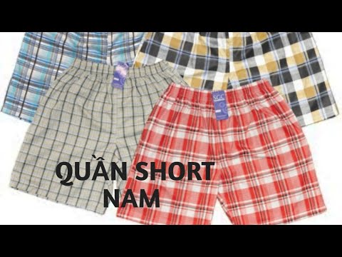 110/ Cắt may QUẦN SHORT NAM LƯNG THUN liền miệng túi xéo / ĐAM MÊ MAY VÁ HANA NGUYÊN
