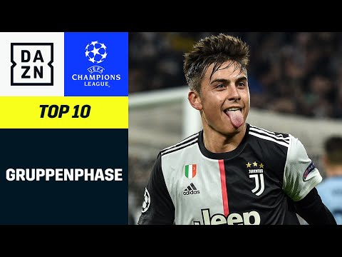 Top 10 Tore Gruppenphase | UEFA Champions League | DAZN Highlights